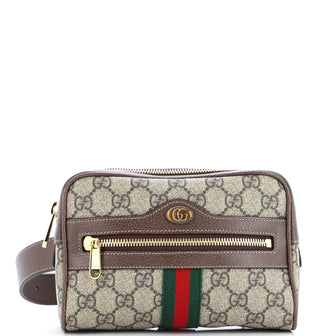 Gucci Ophidia Belt Bag GG Coated Canvas Small