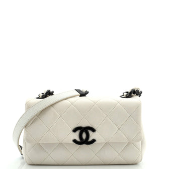 Chanel My Everything Flap Bag Quilted Caviar Small