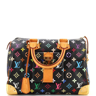 Louis Vuitton Speedy Handbag Monogram Multicolor 30