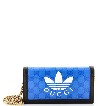 Gucci x adidas Wallet on Chain GG Coated Canvas