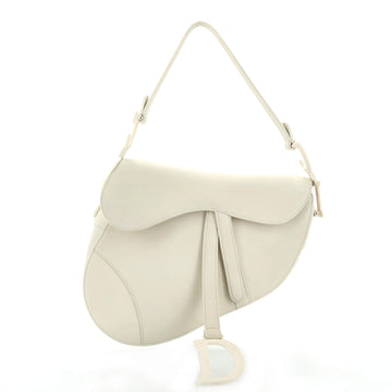 Christian Dior Ultra Matte Saddle Handbag Leather Medium