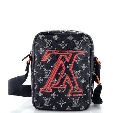 Louis Vuitton Danube Handbag Limited Edition Upside Down Monogram Ink PM