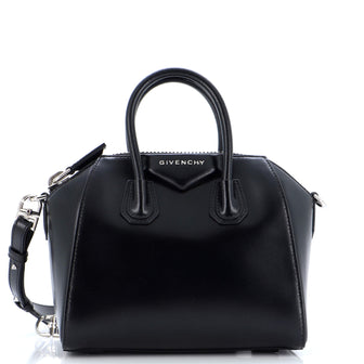 Givenchy Antigona Bag Glazed Leather Mini