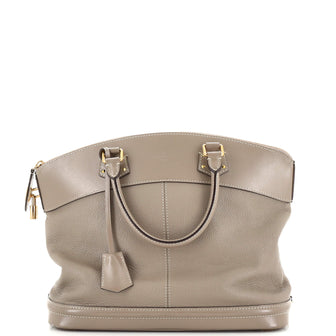 Louis Vuitton Suhali Lockit Handbag Leather MM
