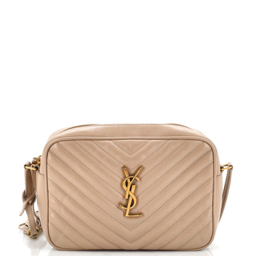 Saint Laurent Lou Camera Bag Matelasse Chevron Leather Small