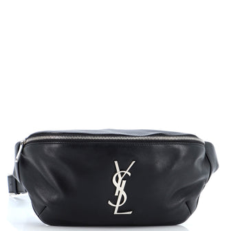 Saint Laurent Classic Monogram Belt Bag Leather