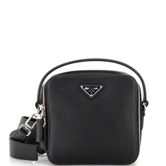 Prada Brique Crossbody Bag Saffiano Leather Mini