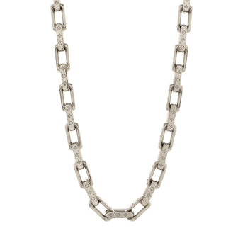 Louis Vuitton Monogram Chain Necklace Metal