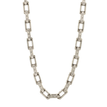 Louis Vuitton Monogram Chain Necklace Metal