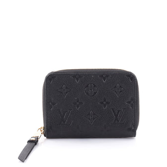 Louis Vuitton Secret Wallet Monogram Empreinte Leather Compact Blue 2531602