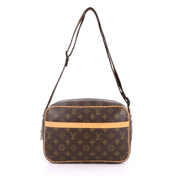 Louis Vuitton Reporter Bag Monogram Canvas PM Brown 2531701