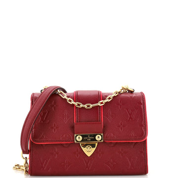 Louis Vuitton Saint Sulpice Handbag Monogram Empreinte Leather BB