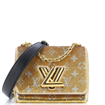 Louis Vuitton Twist Handbag Monogram Sequins PM