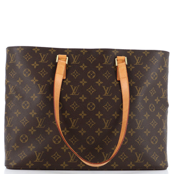 Louis Vuitton Luco Handbag Monogram Canvas