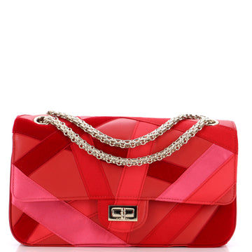 Chanel Reissue 2.55 Flap Bag Lambskin with Ribbon Patchwork 225