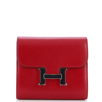 Hermes Constance Wallet Tadelakt Compact