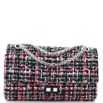 Chanel Reissue 2.55 Flap Bag Quilted Tweed 225