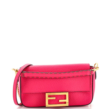 Fendi Baguette NM Bag Leather Mini