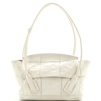 Bottega Veneta Arco Bag Stretch Maxi Intrecciato Leather Small