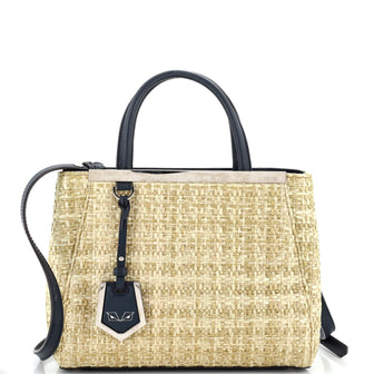 Fendi 2Jours Bag Straw Petite