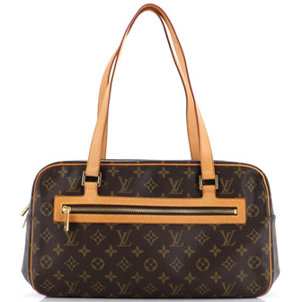Louis Vuitton Cite Handbag Monogram Canvas GM