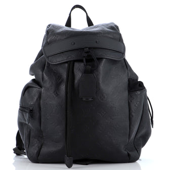 Louis Vuitton Trekking Backpack Monogram Shadow Leather