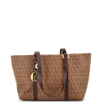 Fendi Superstar Tote Zucchino Coated Canvas Large