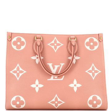 Louis Vuitton OnTheGo Tote Bicolor Monogram Empreinte Giant MM