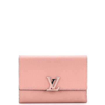 Louis Vuitton Capucines Wallet Leather Compact