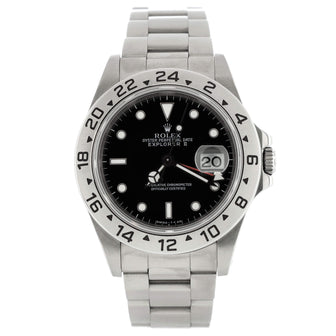 Rolex Oyster Perpetual Explorer II Automatic Watch Stainless Steel 40