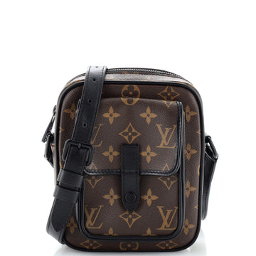 Louis Vuitton Christopher Wearable Wallet Macassar Monogram Canvas