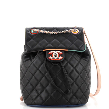 Chanel Cuba Urban Spirit Backpack Quilted Lambskin Small