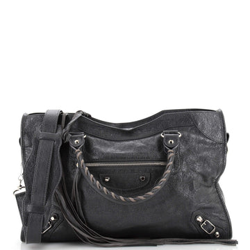 Balenciaga City Classic Studs Bag Leather Medium