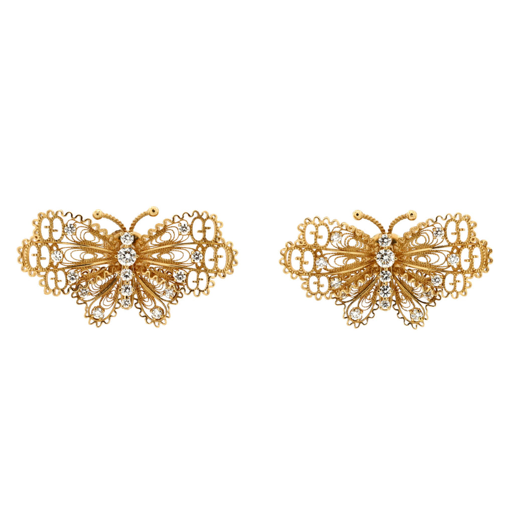 Crystal earrings Gucci Multicolour in Crystal - 25103281