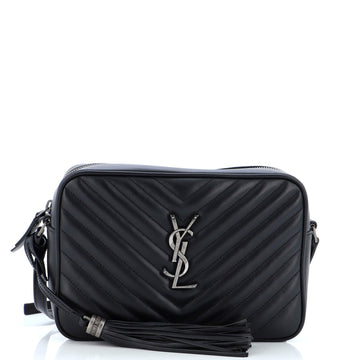 Saint Laurent Lou Camera Bag Matelasse Chevron Leather Small