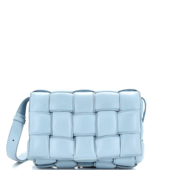 Bottega Veneta Cassette Crossbody Bag Padded Maxi Intrecciato Leather