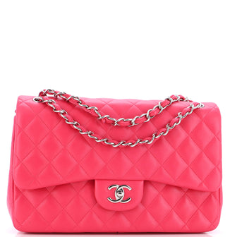 Chanel Classic Double Flap Bag Quilted Caviar Maxi