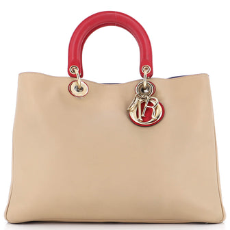 Christian Dior Diorissimo Tote Smooth Calfskin Large