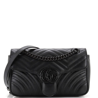 Gucci GG Marmont Flap Bag Matelasse Leather Small