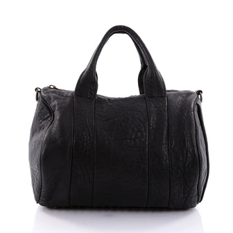 Alexander Wang Rocco Satchel Leather Black 2535001