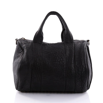 Alexander Wang Rocco Satchel Leather Black 2535001