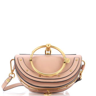 Chloe Nile Crossbody Bag Leather Small