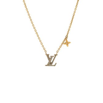 Louis Vuitton LV Iconic Necklace Metal with Crystals