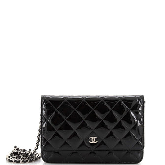 Chanel Wallet on Chain Quilted Patent