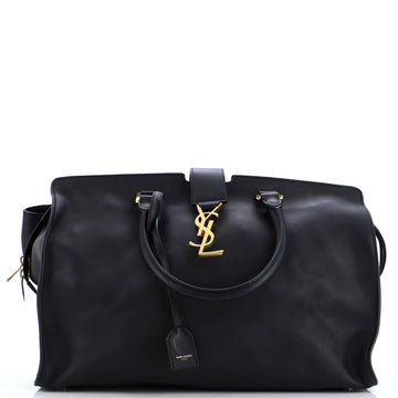 Saint Laurent Monogram Cabas Leather Medium