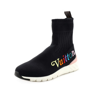 Louis Vuitton Women's New Wave Aftergame Sneaker Boots Stretch Fabric