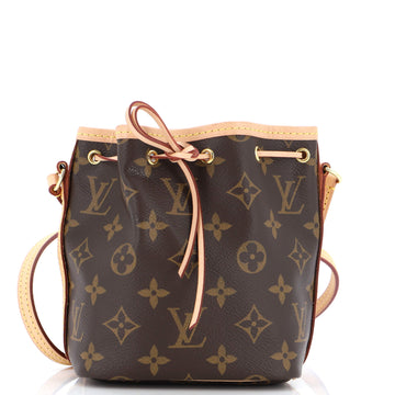 Louis Vuitton Noe Handbag Monogram Canvas Nano