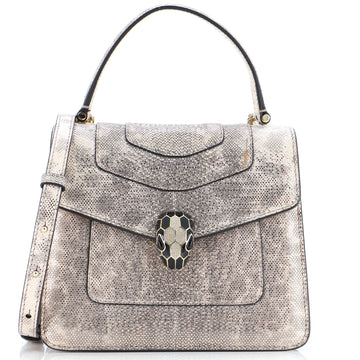 Bvlgari Serpenti Forever Top Handle Bag Karung Small