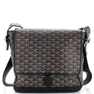 Goyard Grand Bleu Messenger Bag Coated Canvas MM