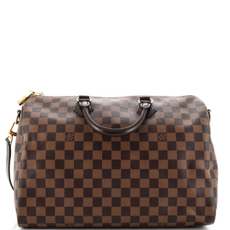 Louis Vuitton Speedy Bandouliere Bag Damier 35